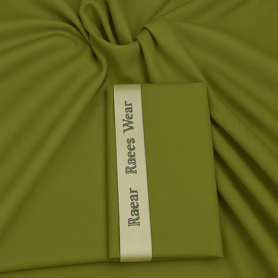 Raees Wear – Premium Unstitched Wash & Wear mehndi color for Men