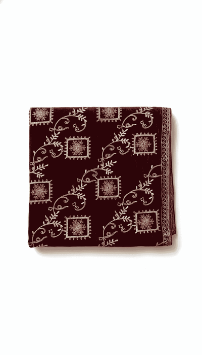 Velvet Women’s Shawls in 10+ Colors & design's - RAEES WEAR