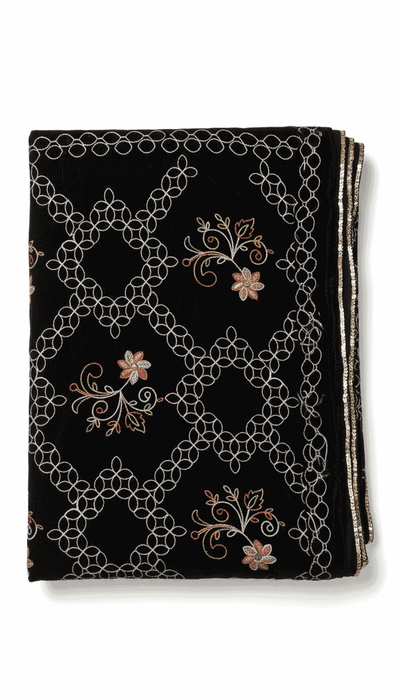 Velvet Women’s Shawls in 10+ Colors & design's - RAEES WEAR