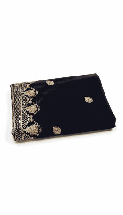 Velvet Women’s Shawls in 10+ Colors & design's - RAEES WEAR