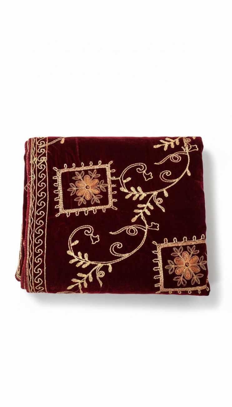 Velvet Women’s Shawls in 10+ Colors & design's - RAEES WEAR